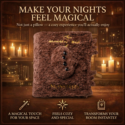 Wizaryn™ The Spellbook Pillow